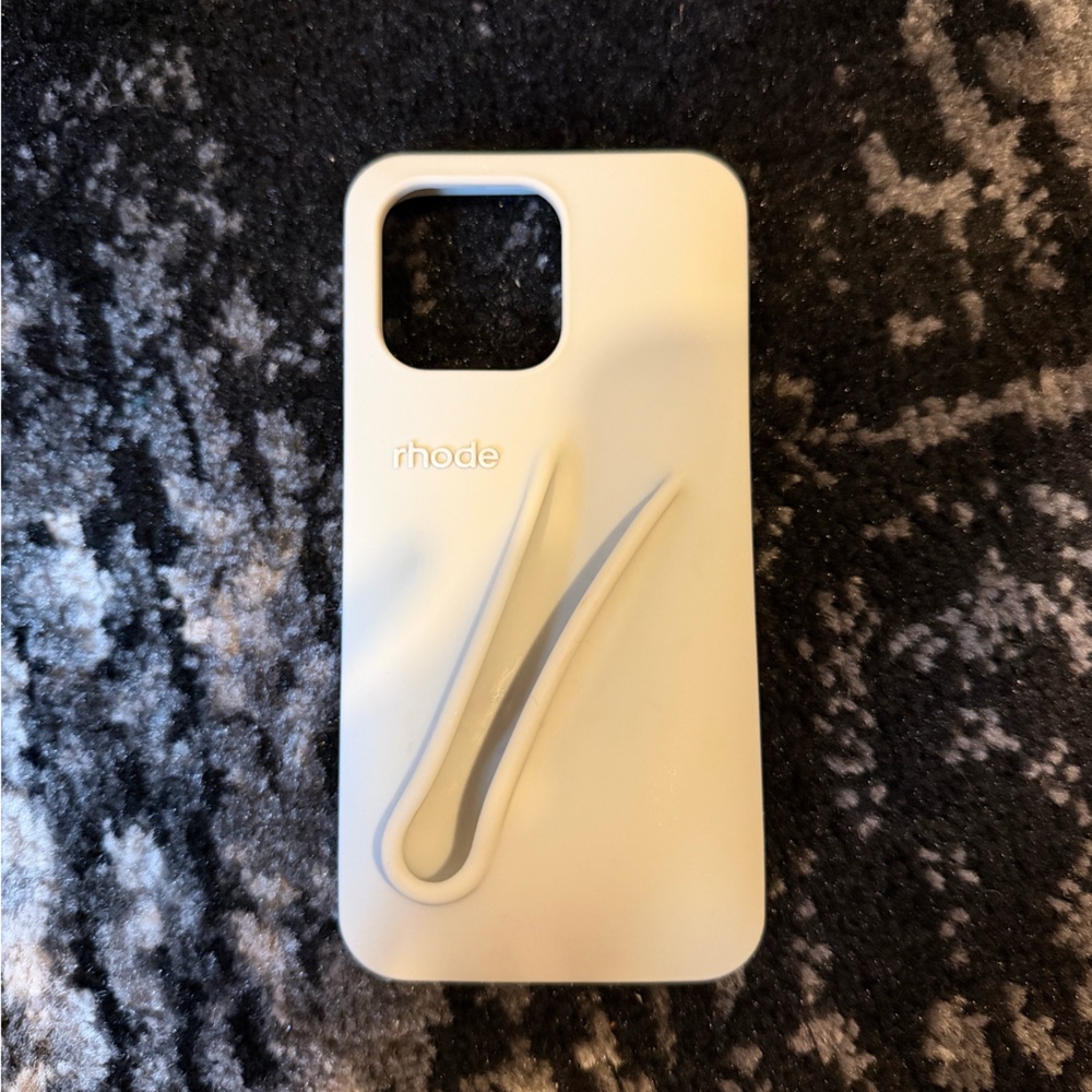 RHODE Off-White Phone Case for iPhone 15 Pro Max